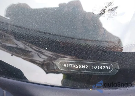 2001 Audi Tt z USA, uszkodzony, nr VIN TRUTX28N211014701